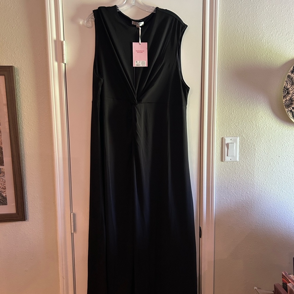 Old Navy Black NWT twisted knot dress
